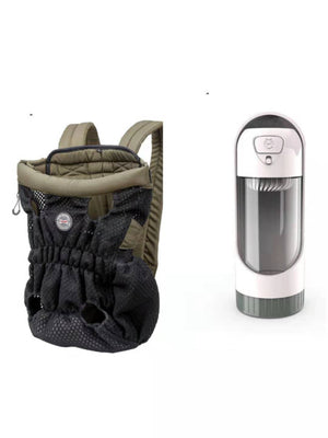 Breathable Mesh Pet Carrier Backpack For Outdoor Travel